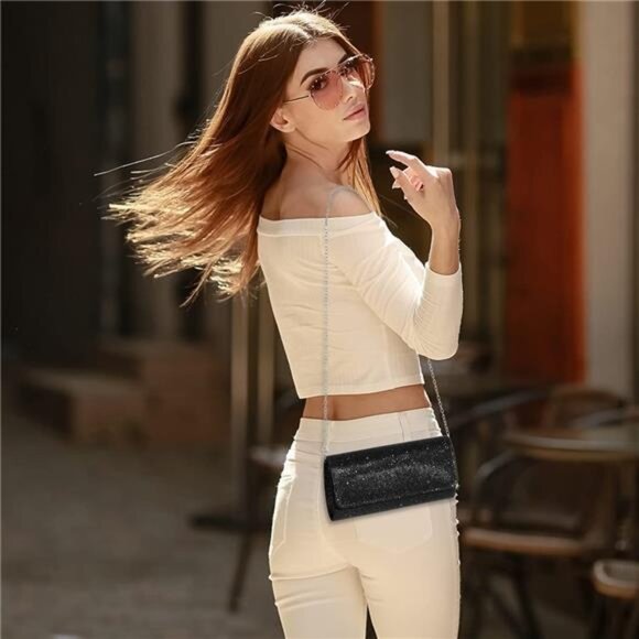 lovyoCoCo Evening Bag Clutch Purses for Women Party Handbag - Picture 3 of 6